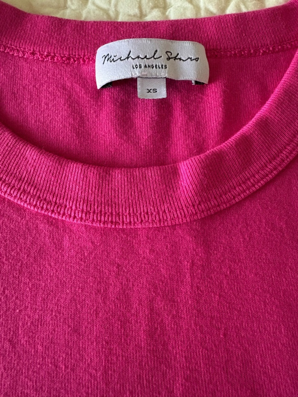 Michael Stars fuchsia tank - Picture 2 of 5